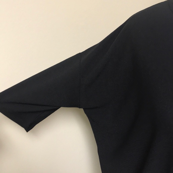 LuLaRoe NWT Black Solid Irma - Picture 2 of 4